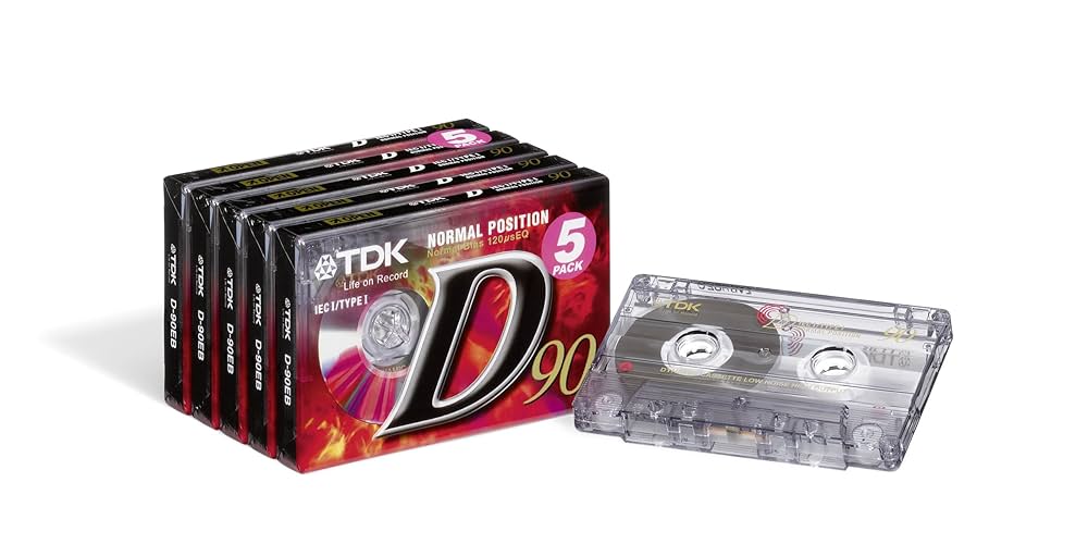This Is Super Next 〜88TDKCassette Tape〜 TDK Taśma kasetowa audio 90 min 5 sztuk : Amazon.pl: Elektronika