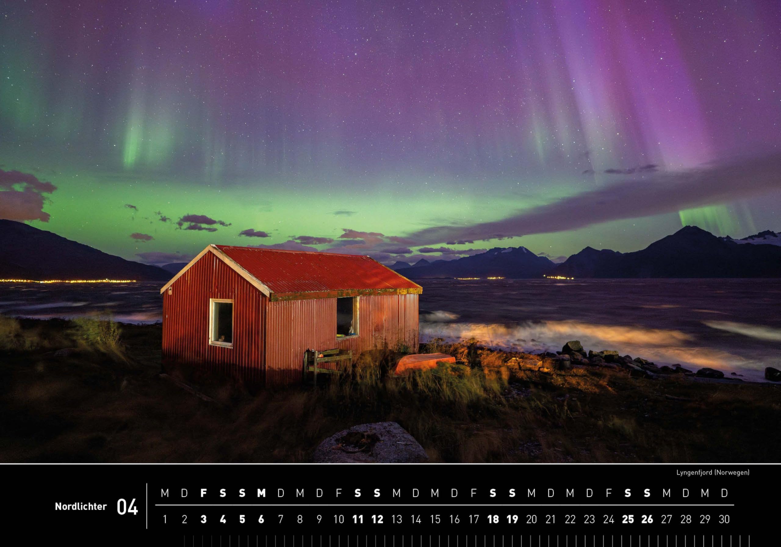 Nordlichter Premiumkalender 2026