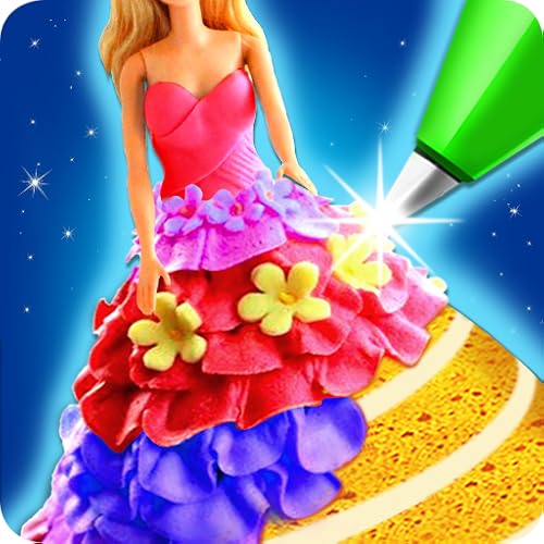 Doll Ice Cream Cake Baking