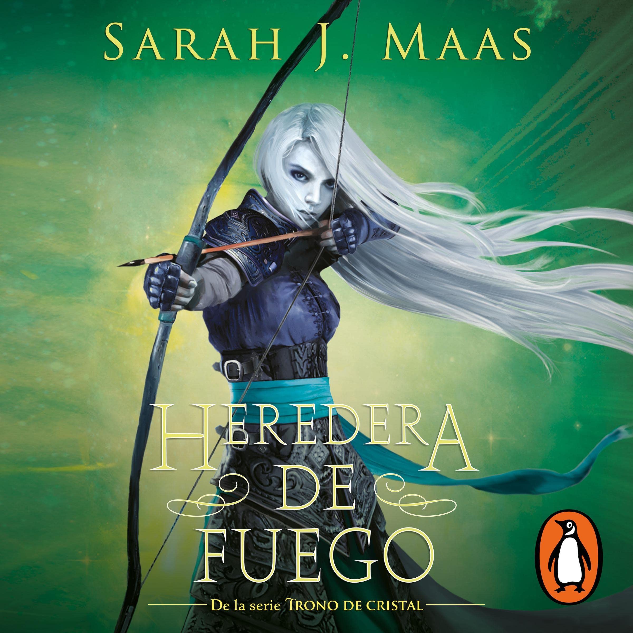 Cover art for Heredera de fuego (Trono de Cristal 3) [Heir of Fire]