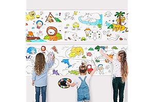 Jar Melo Animal Coloring Roll for Kids