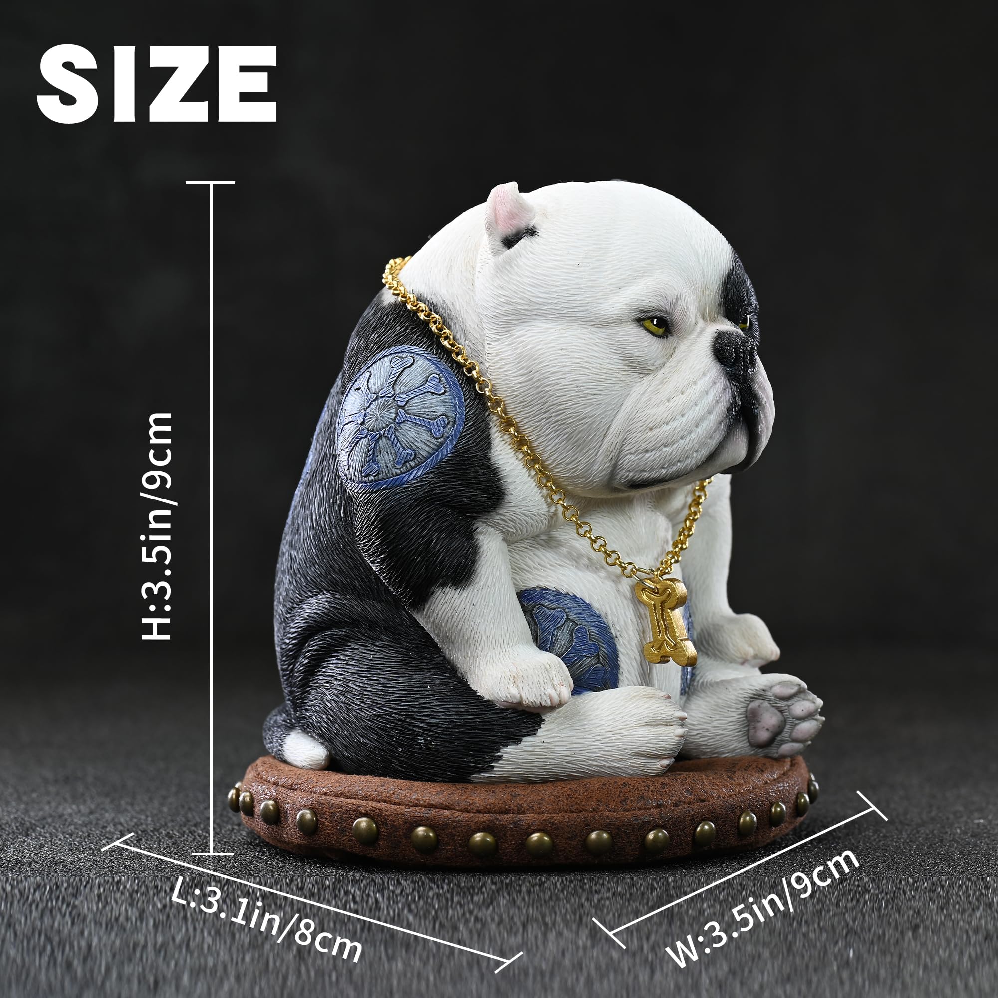 Amazon.co.jp: JXK フィギュア アメリカンピットブル犬 American BULLY