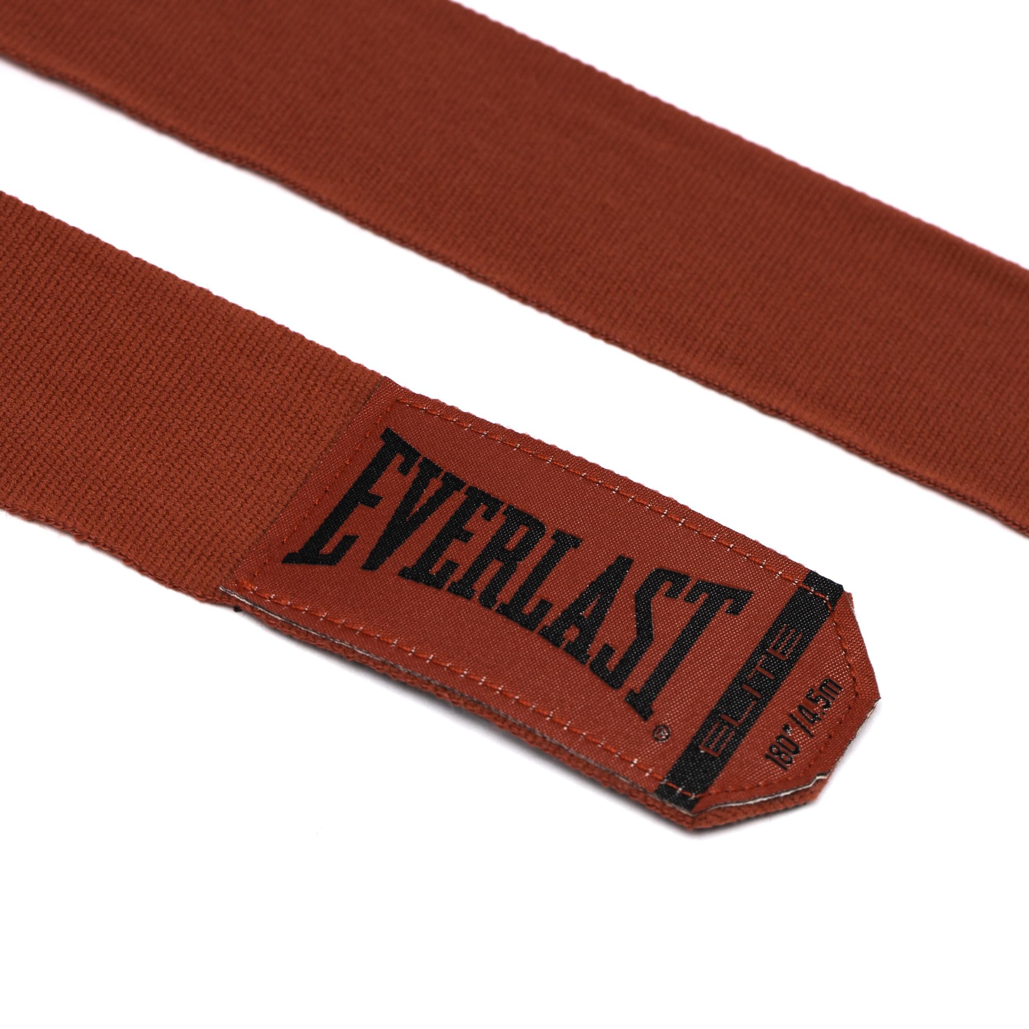 Everlast Elite Bende per Mani 457 cm, Rosse – Bende da Boxe per guantoni, Sparring, MMA e Kickboxing, Passante Largo per Il Pollice