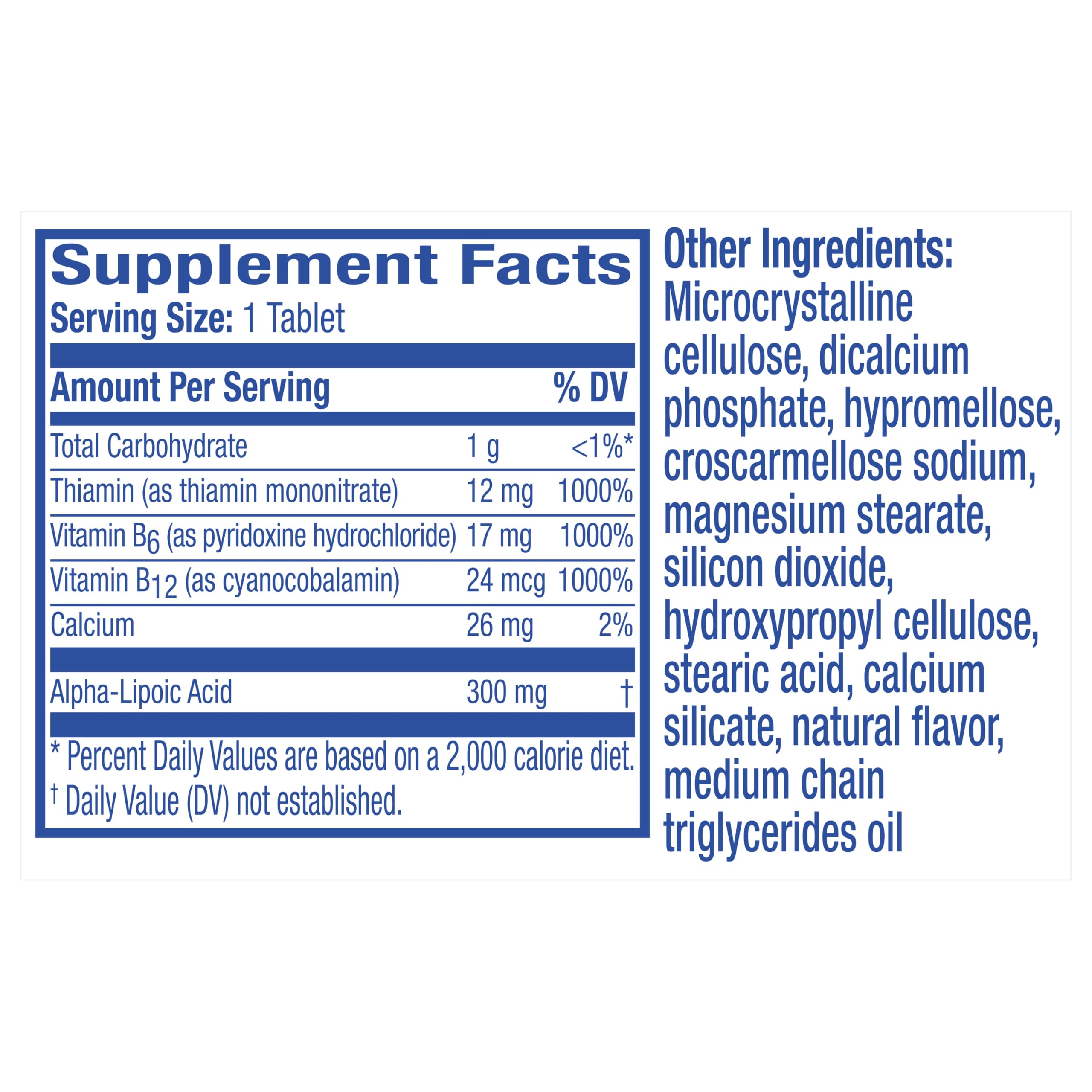 Nervive Nerve Health, Alpha Lipoic Acid, Fortify Nerve Health, Healthy Nerve Function, Healthy Blood Circulation, Supplement, Tablet, 60 Tablets — Amazon image 9