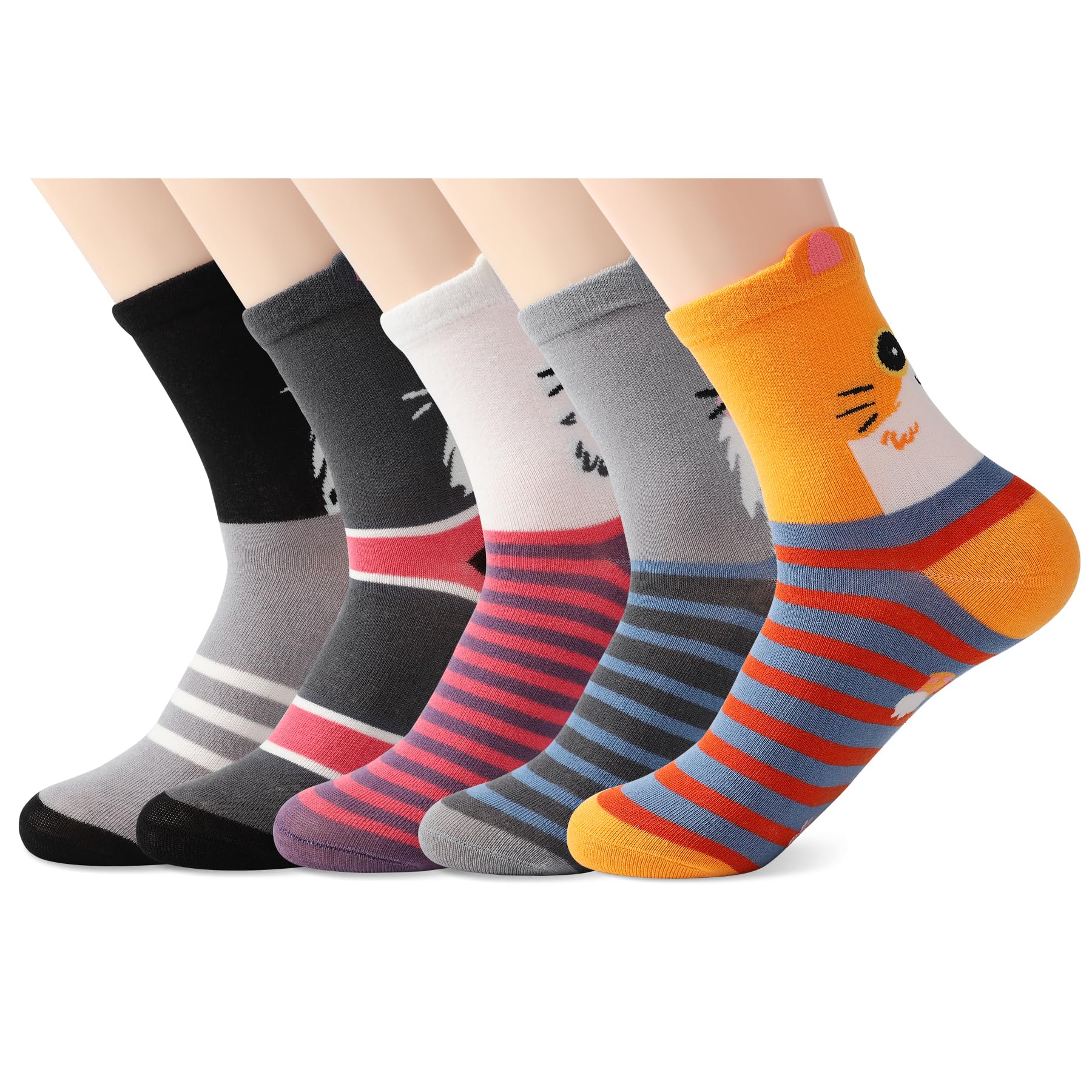 Kyralyn Birthday Gifts for Women Her Cat Socks, Cute Gifts Socks for Cat Lover Mum Teenage Girls Ladies Girlfriend Sister Nana, Unusal Surprise Friendship Besties Retirement Anniversary Present Idea — view 6