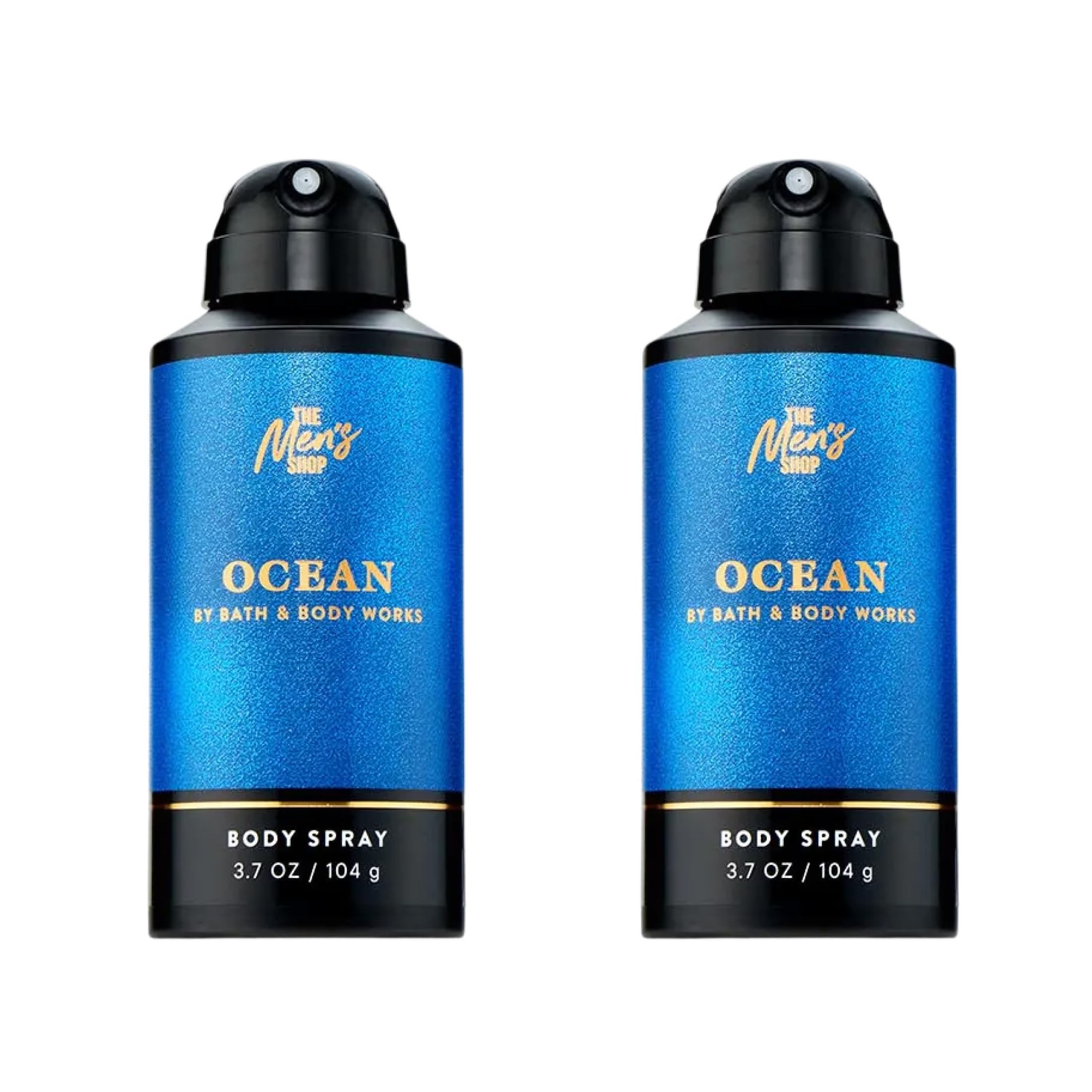 Bath & Body Works Body Spray for Men, Ocean, 3.7 fl oz, 2 Pack Ocean 3.7 Ounce (Pack of 2)