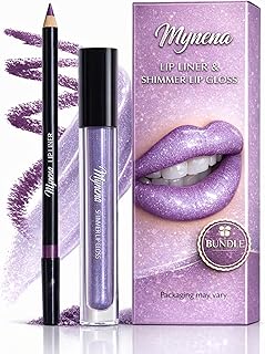 Mynena Cosmic Shimmer Purple Lip Bundle - Gli...