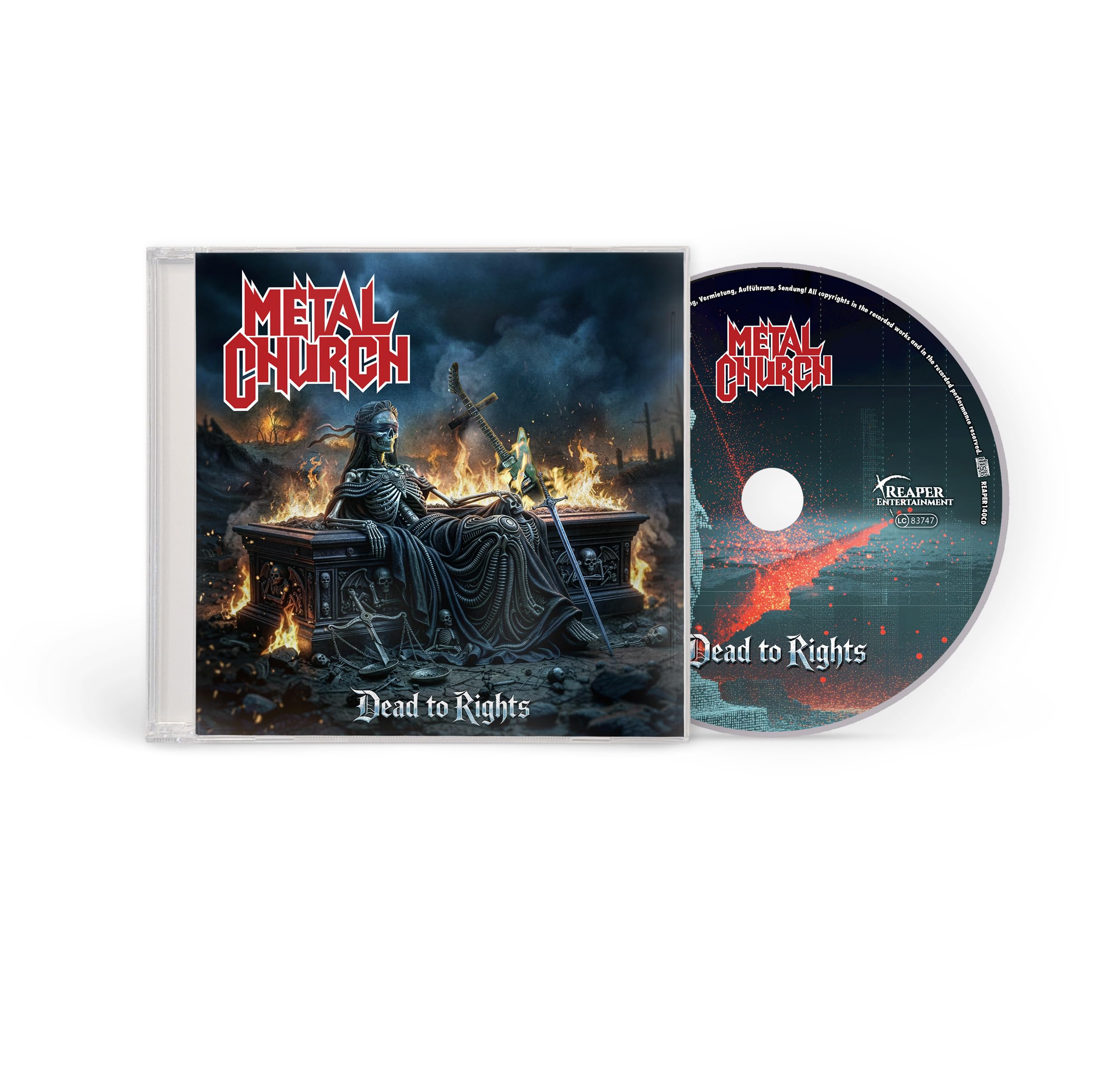 Dead to Rights (Jewelcase with Lyric Booklet)