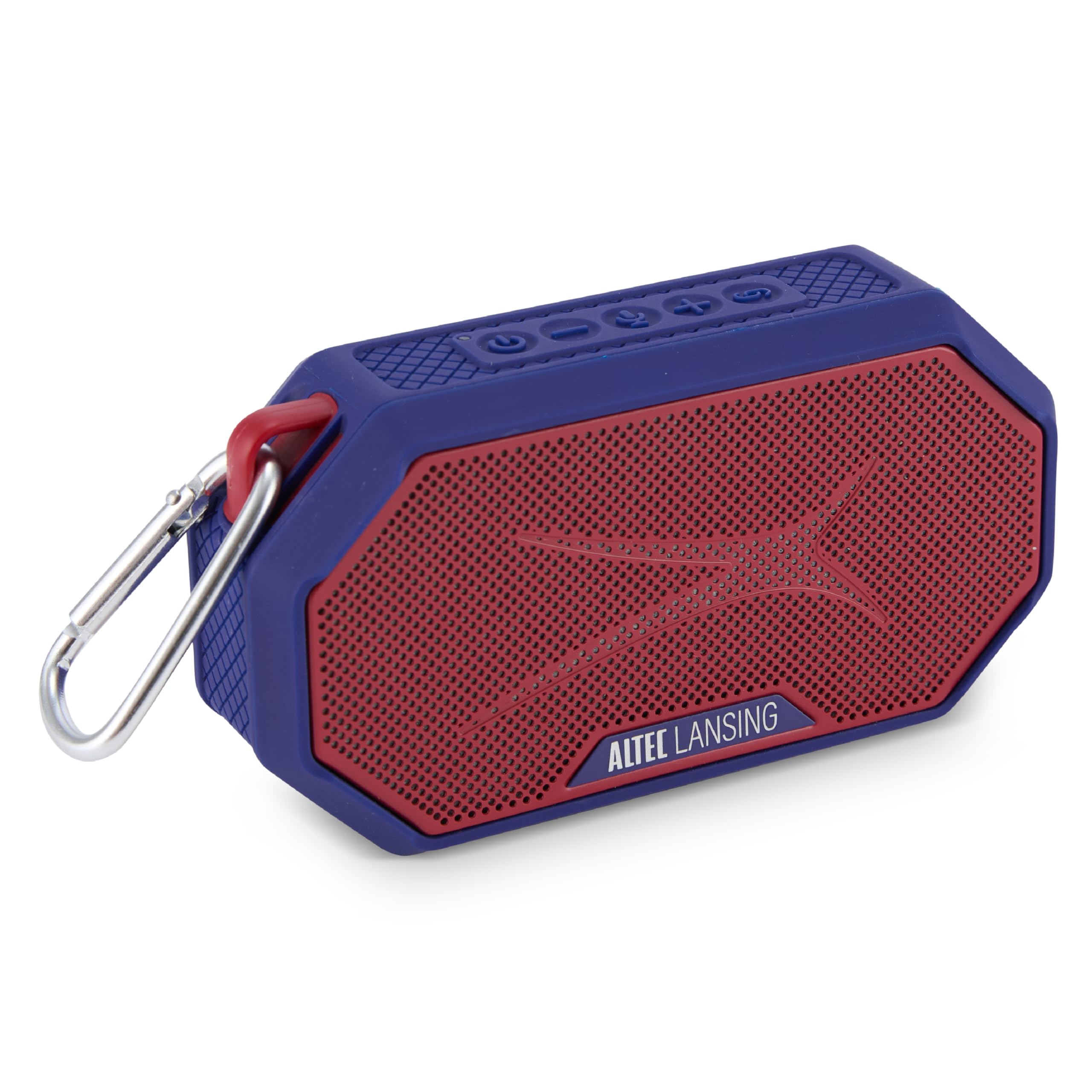 Altec Lansing x New York Giants - Portable Bluetooth Speaker HYDRAMINI 2.0, IP67 Waterproof, 8W Output, 12h Playtime, USB-C Quick Charge, Voice