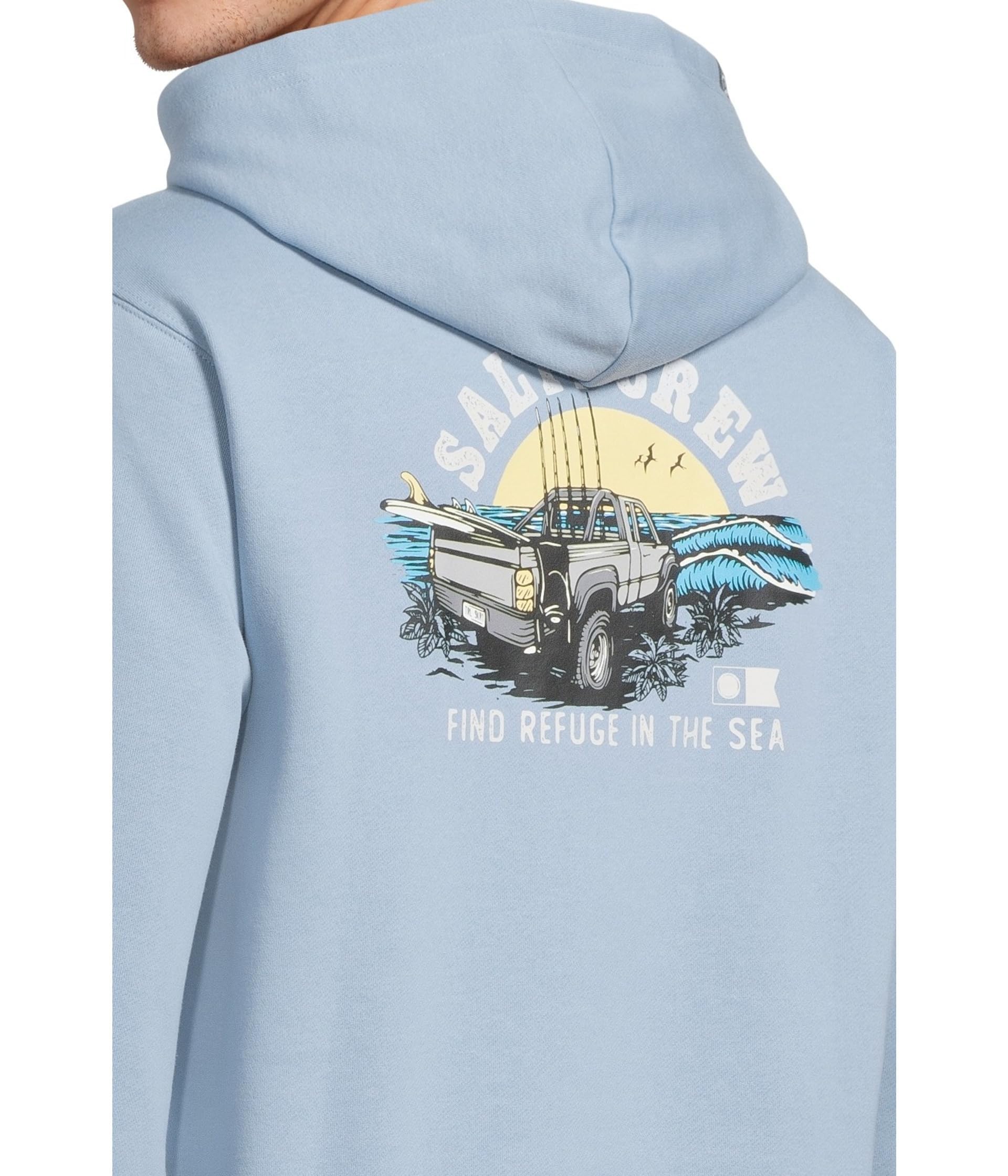 Salty Crew Lifted Fleece Suéter pulóver para Hombre