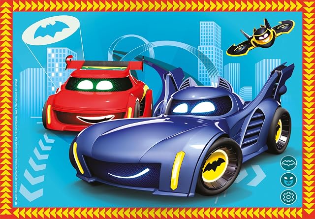 Foto 2 de 6 de Clementoni puzzle 4 in 1 dc batwheels