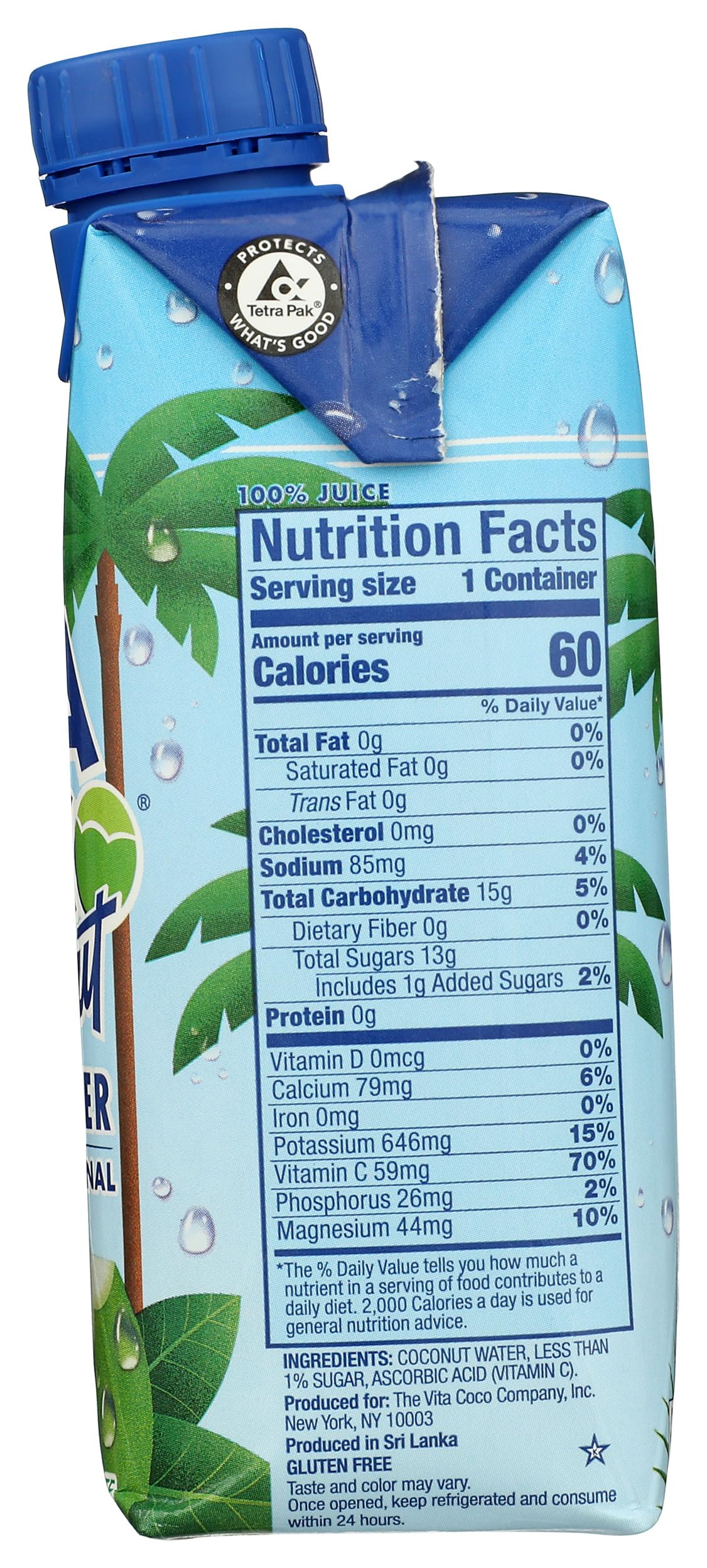 Vita Coco Eau de coco 100% pure – 330 ml