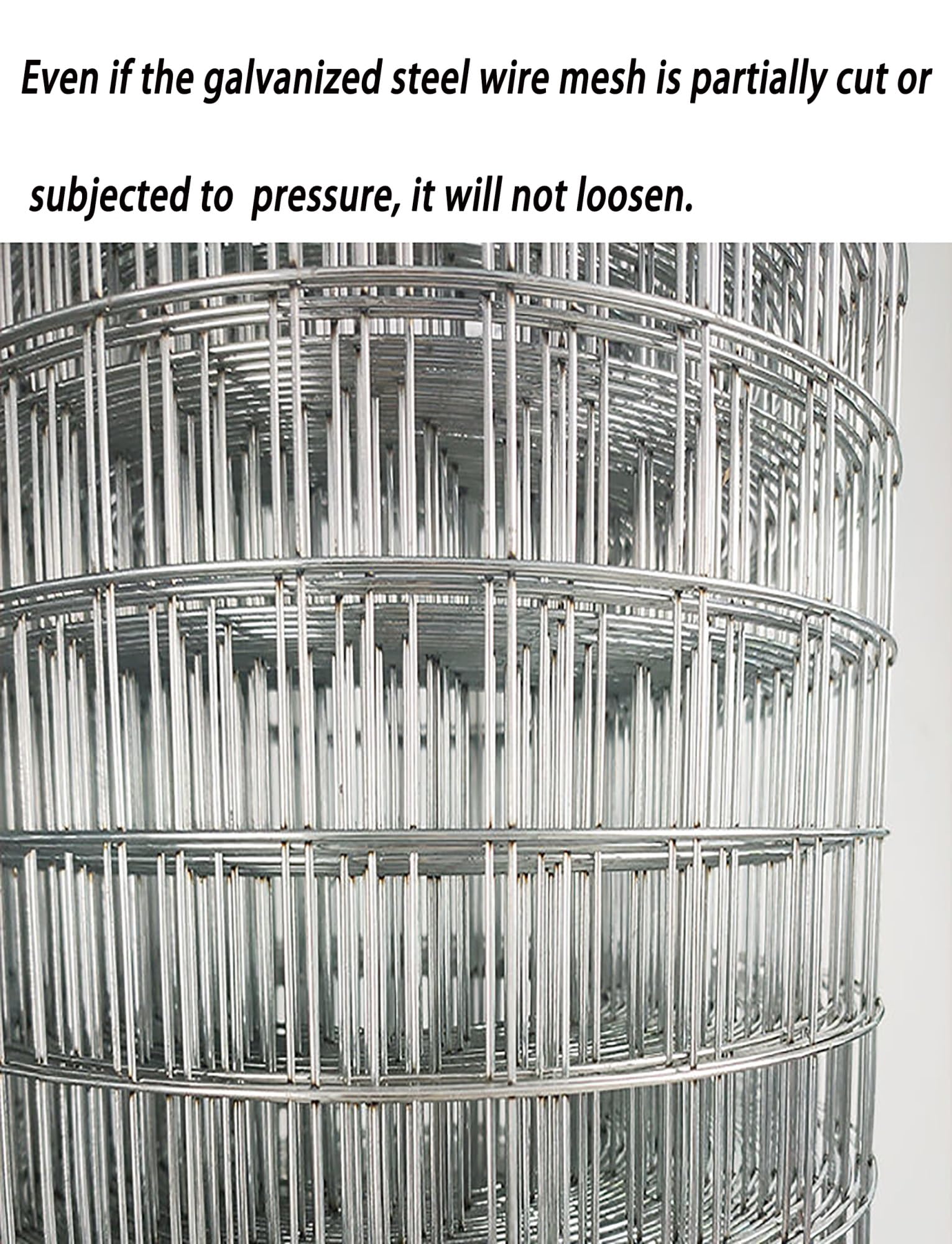 Genérico Malla de Alambre galvanizado de 1,5 x 10 cm - Malla metálica Resistente for gallineros, conejeras, cercas de jardín y Refuerzo de estuco(500x150cm)