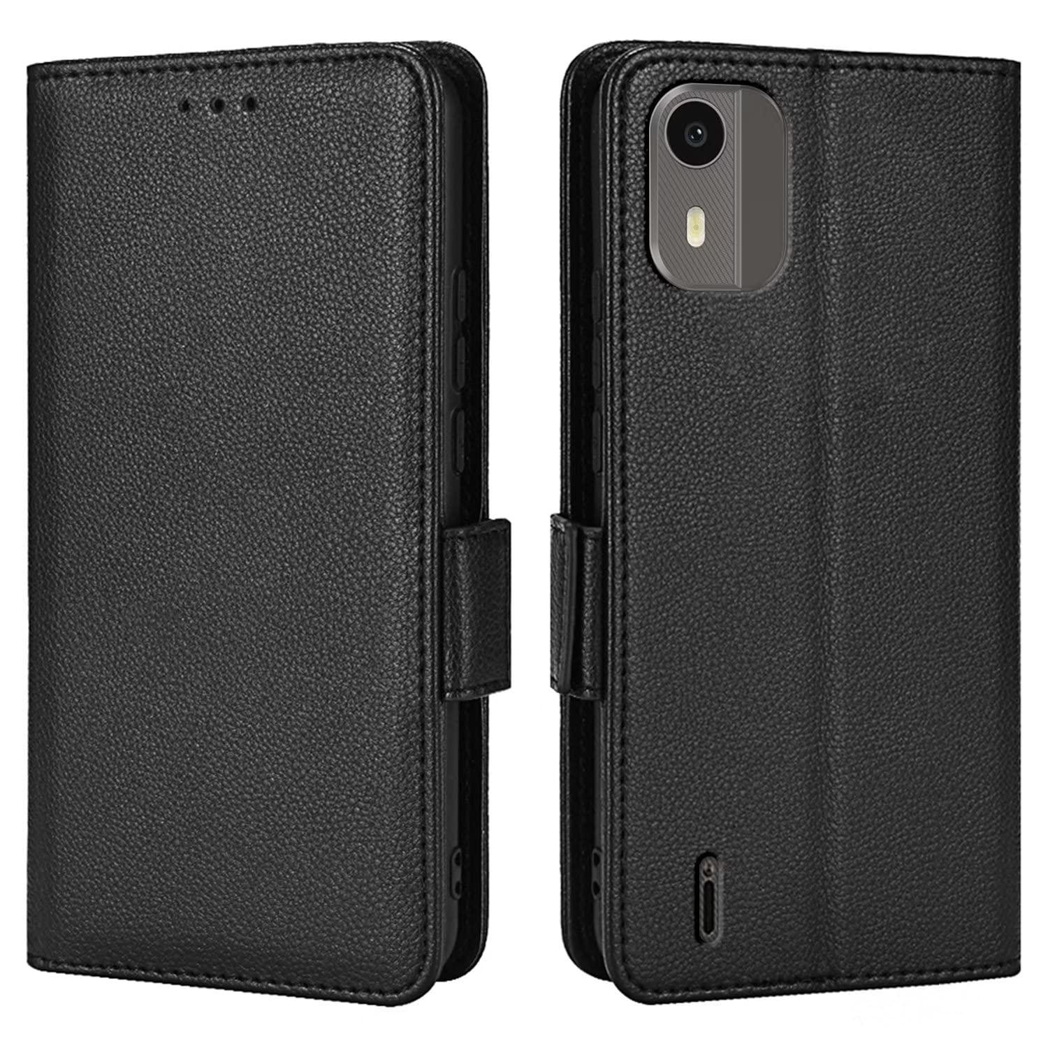 Custodia per telefono in pelle con texture Litchi e supporto per Xiaomi