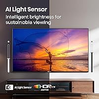 Vista 9 de Hisense Televisor Smart Fire de 50 pulgadas E6 Cinema Series Hi-QLED 4K UHD (modelo 50E6QF, modelo 2025) – Sensor de luz AI, Dolby Vision · Atmos