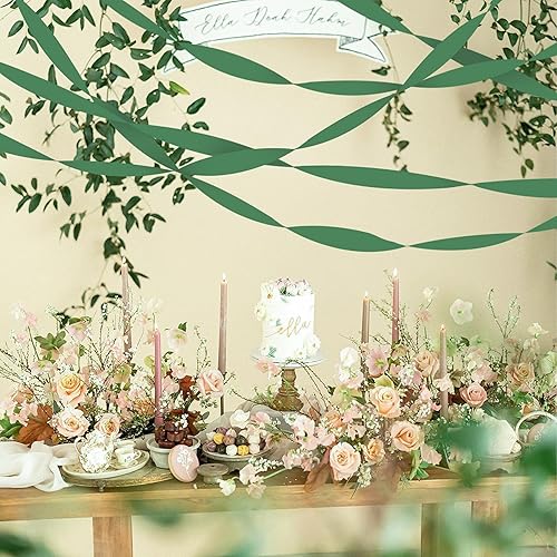 Vista 197 de 8 rollos de serpentinas de papel crepé doradas, decoración de fiesta de Año Nuevo, graduación, Navidad, arco iris, suministros de bricolaje