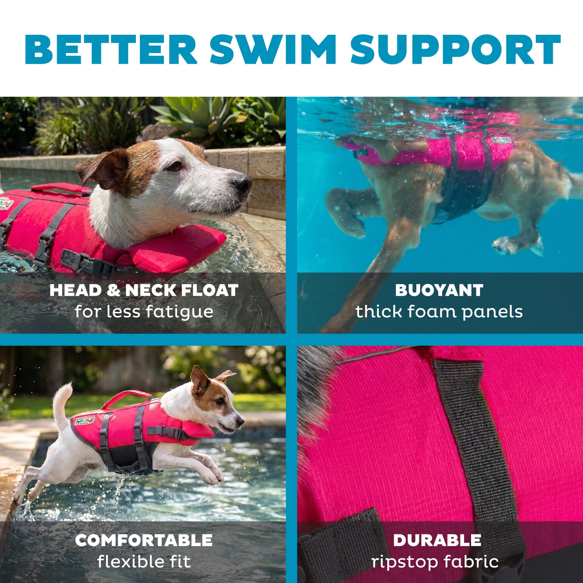 Amazon.com : Outward Hound Granby Splash Dog Life Jacket, Life