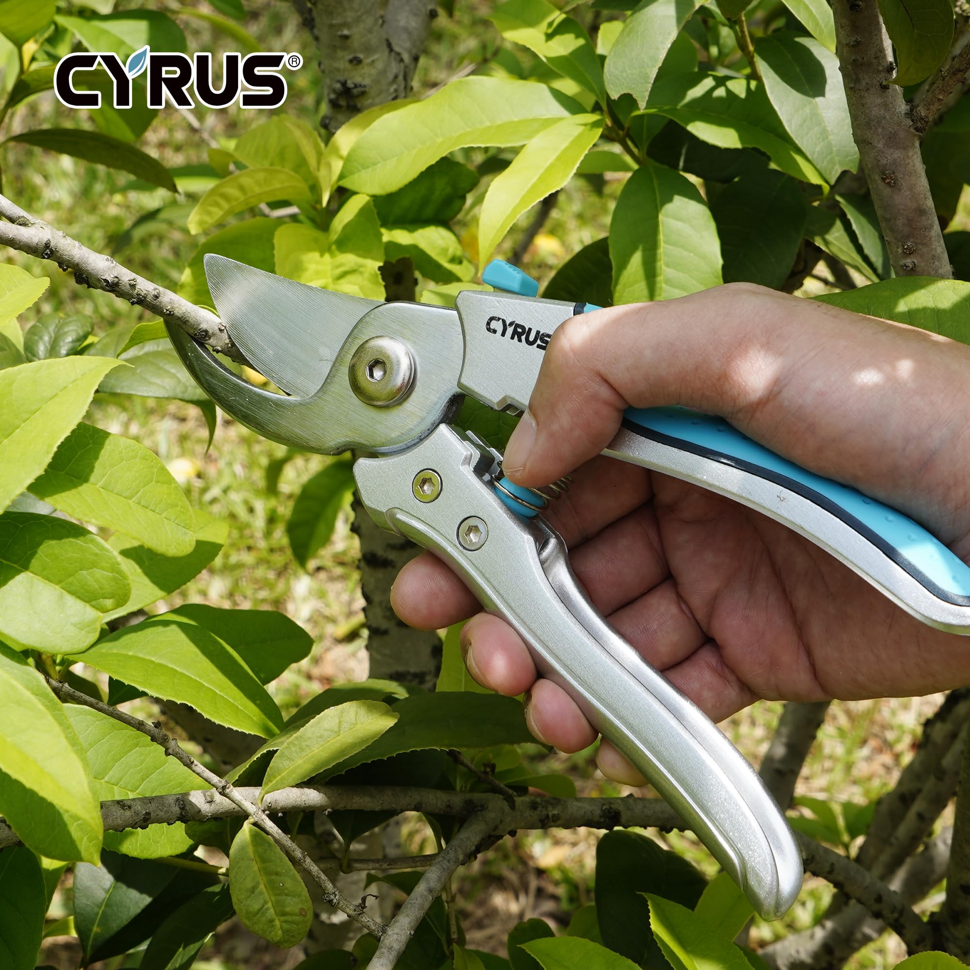 【 新品 】CYRUS ガーデンバサミ 剪定鋏 切断 ガーデニング Amazon | CYRUS 剪定バサミ 剪定鋏 剪定ばさみ アルミハンドル剪定鋏