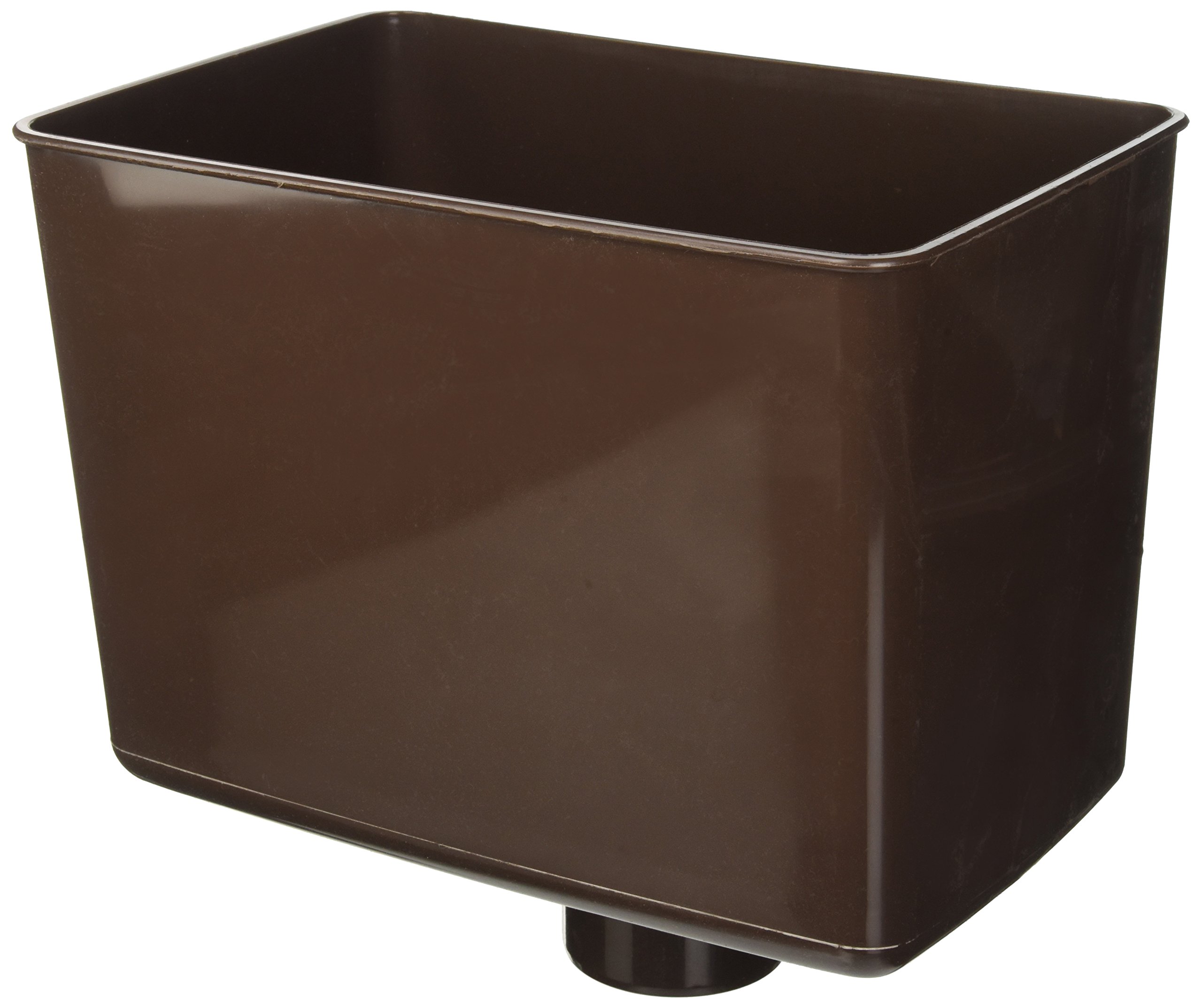 Classeur tropicale rectangulaire 80 mm marron First Plast anti-fuite