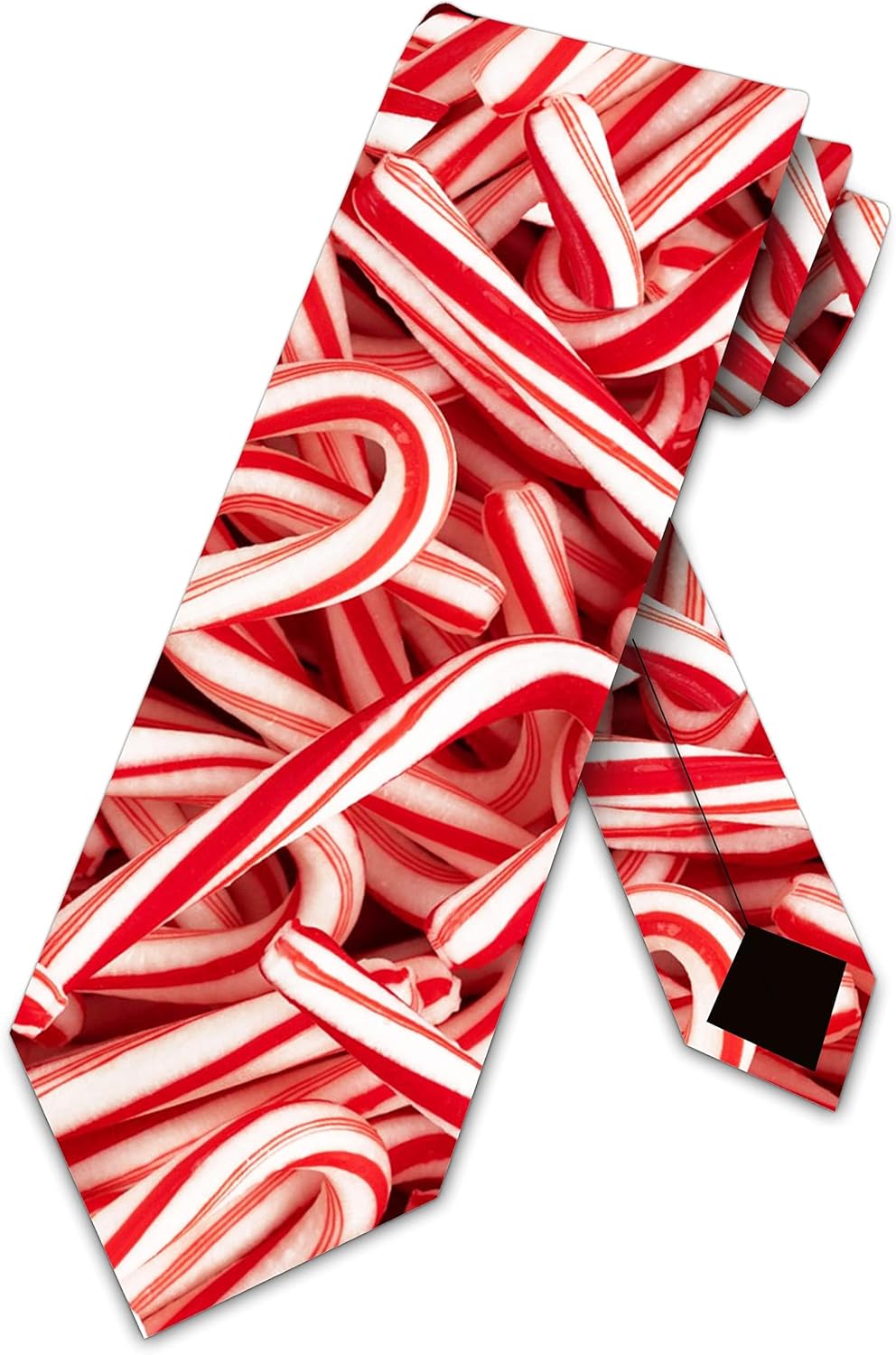Three Rooker Candy Cane Ties Mens Christmas Neckties Candycane Tie