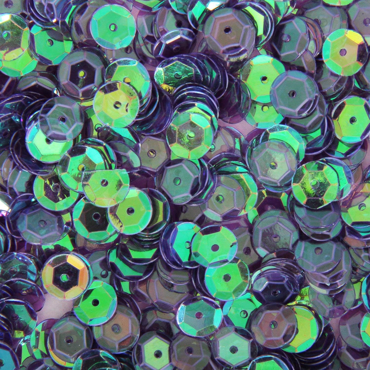 Loose Cup Iridescent Sequins - 6mm - Watermelon - 5 Gross (720 pcs/pk)