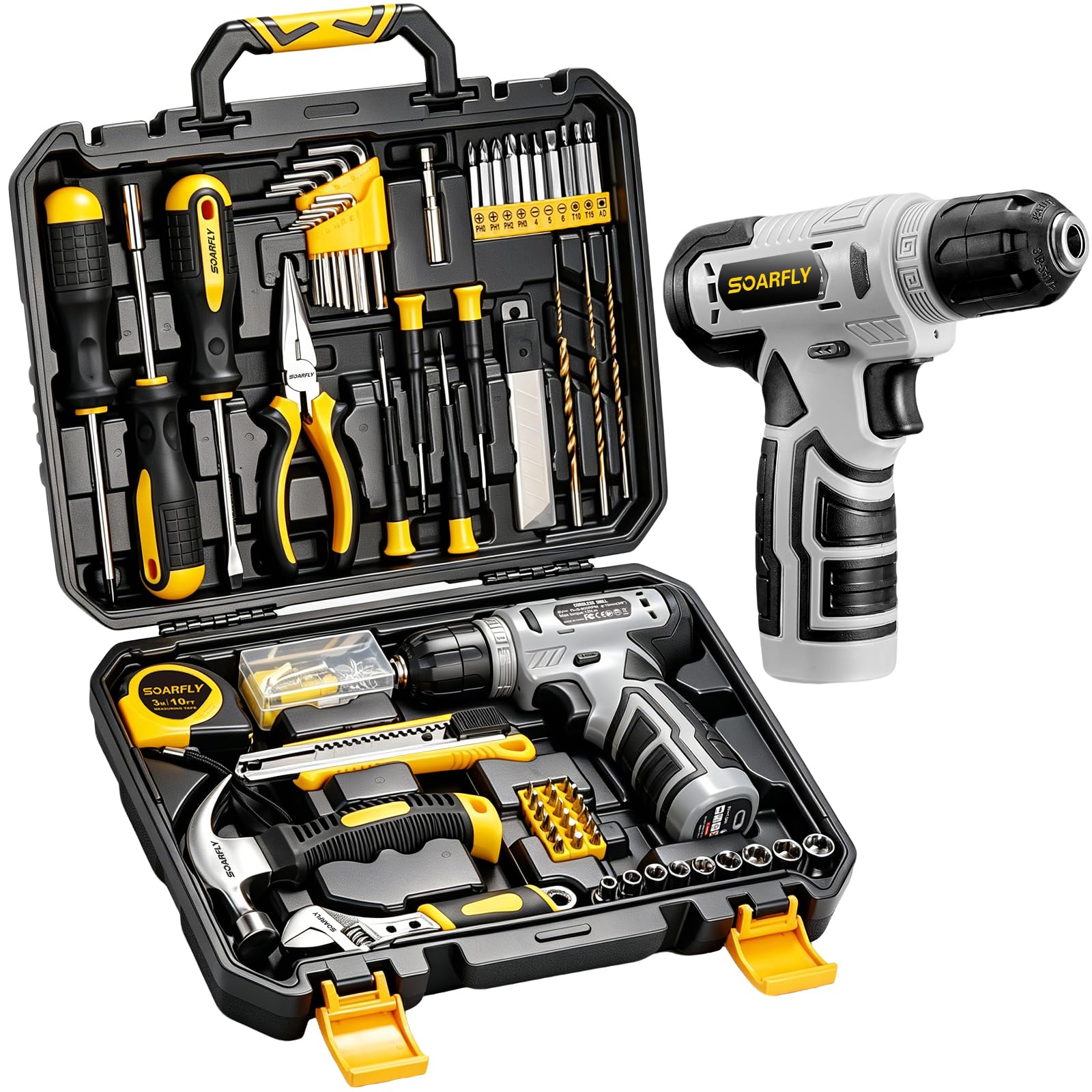 SOARFLY 8V Cordless Drill Tool Set