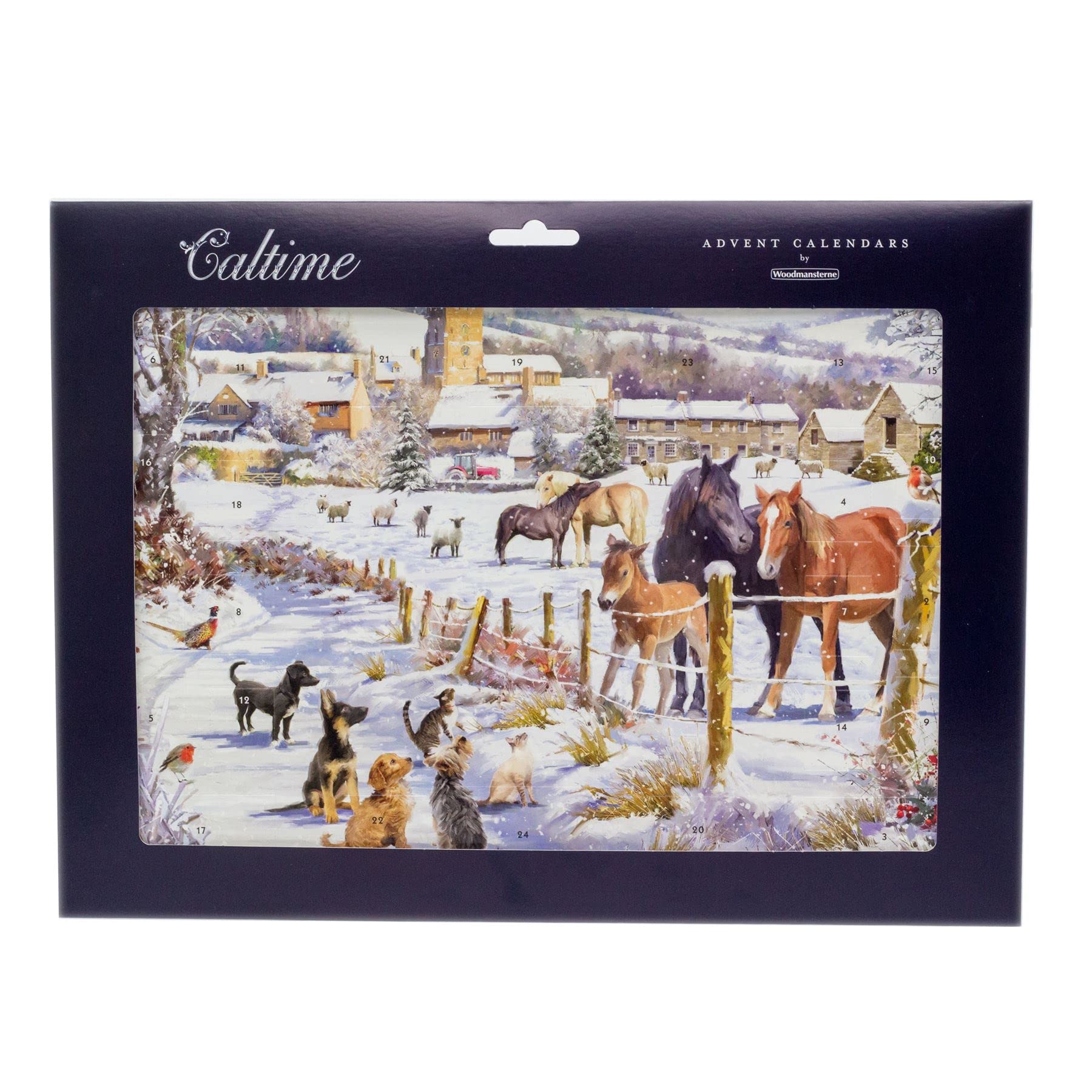 Buy Christmas Advent Snowy Lane Animal Advent Traditional Advent buy-christmas-advent-snowy-lane-animal-advent-traditional-advent