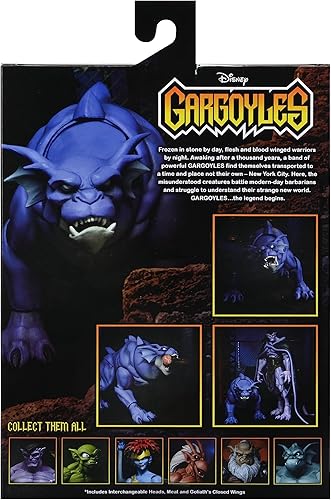Miniatura 6 de NECA - Figura de acción definitiva de Gargoyles Bronx a escala de 7 pulgadas