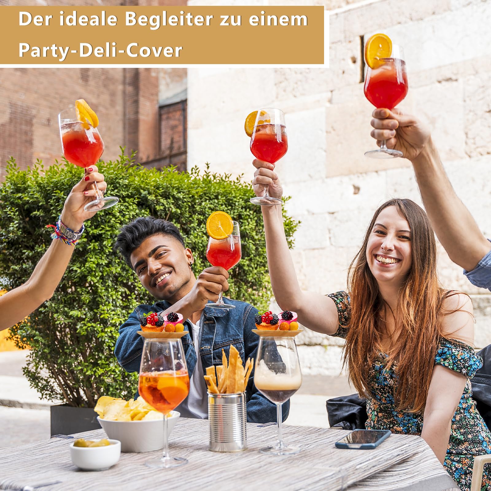 Tapas de Madera, 8 Piezas Tapas para Copas de Vino, Cubrecopas de Madera para Vino, Redondo, Adornos de Madera para Copas de Vino, para Postres, Bebidas, Cenas Familiares y Fiestas
