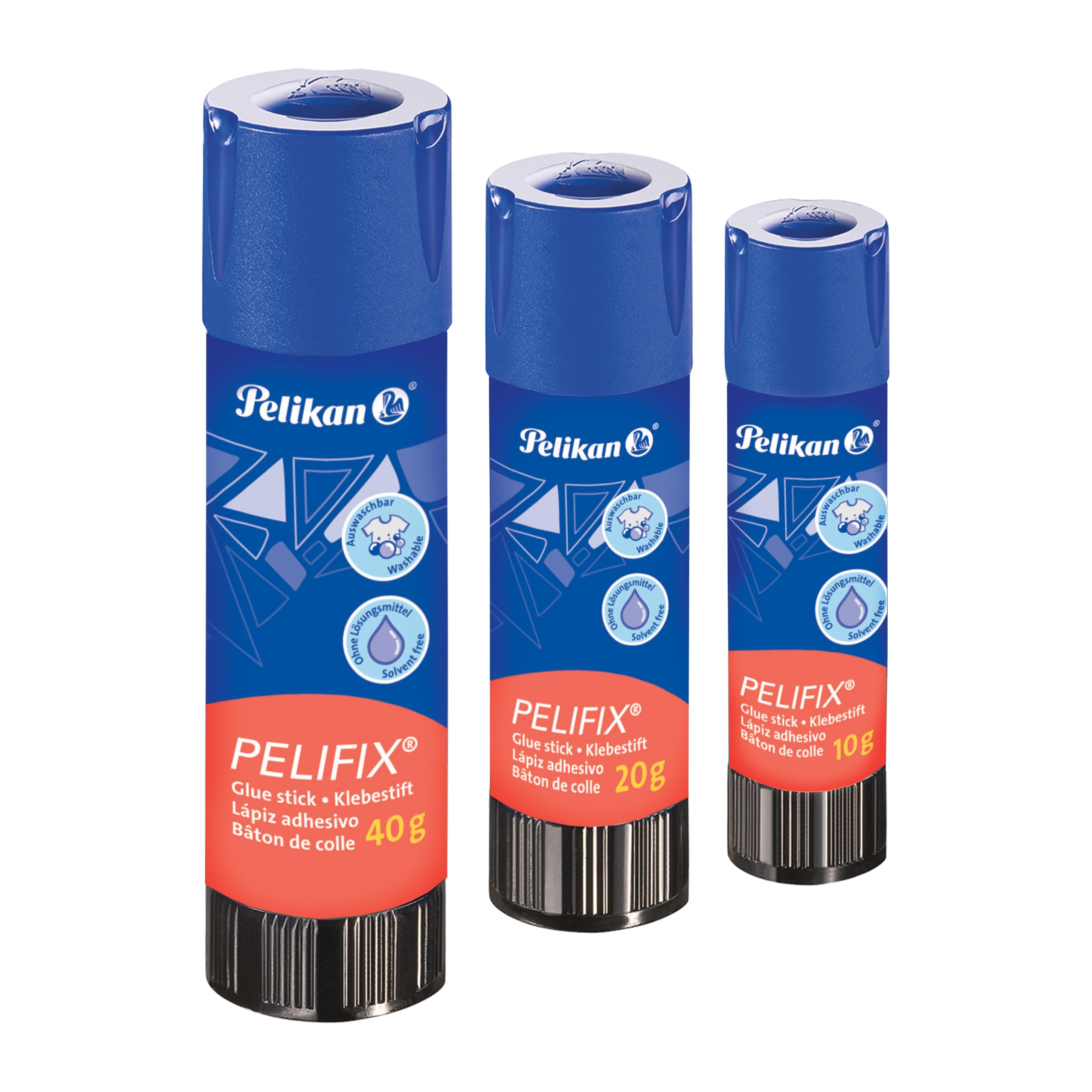 Pelikan Pelifix Colla Stick Maxi 40 g, 12 Pezzi, Senza Solventi