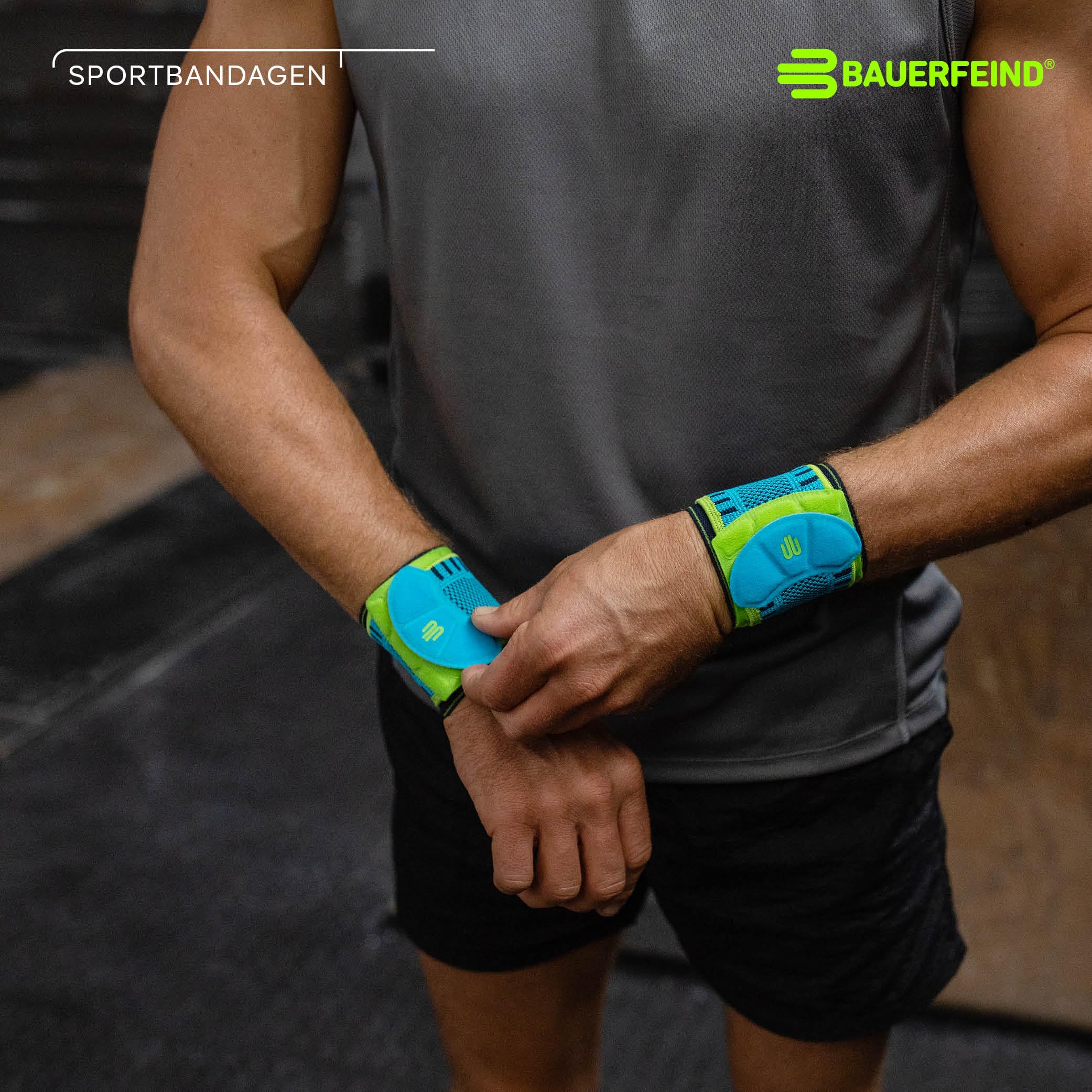 BAUERFEIND Handgelenkbandage „Wrist Strap“, 1 Handgelenk Bandage Fitness, Unisex