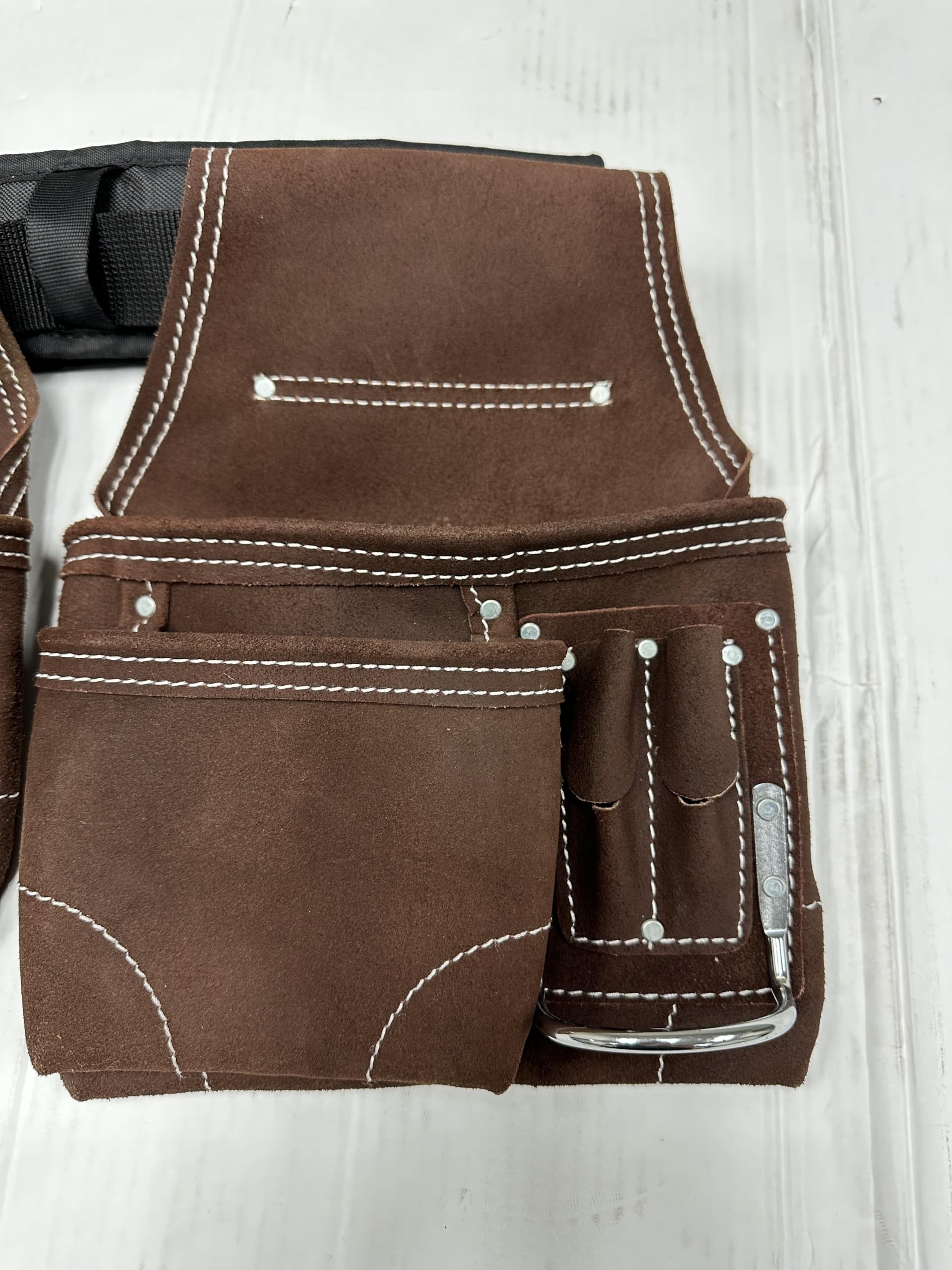 Zeluga 20-119 11 Pocket Rigger Heavy Duty Leather Tool Bag
