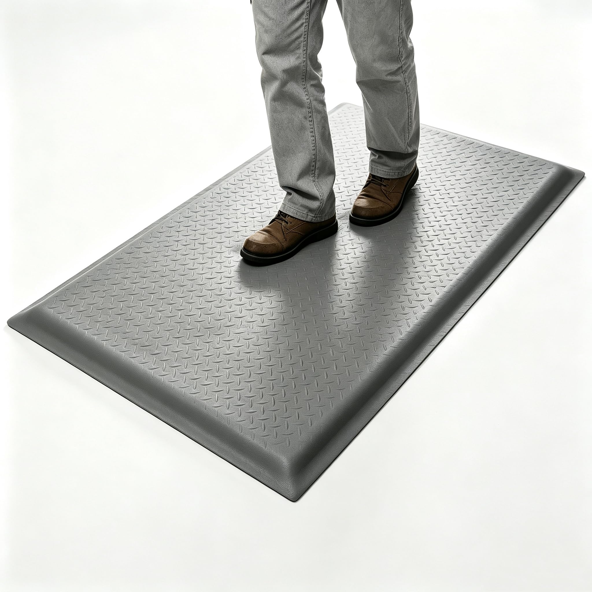 3 x 5 FT Anti Fatigue Mats 15/16 Inch Thick Sponge Ergonomic Mat
