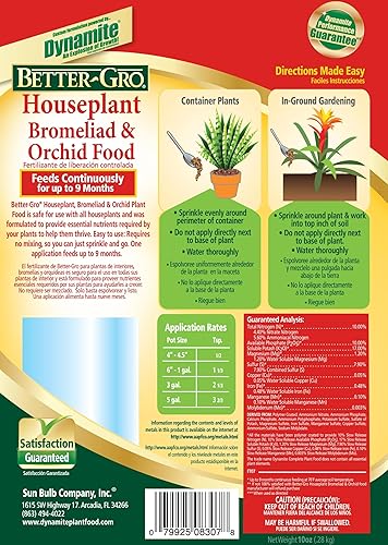 Miniatura 2 de Better Gro Orchids, bromelias y plantas de interior Alimentofertilizante para plantas de liberación lenta FERT25