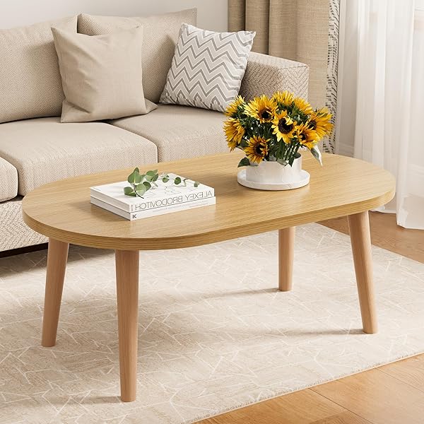 Natural Wood Mini Floor Table