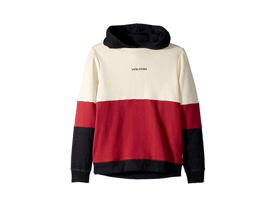 

Volcom Kids Single Stone Division Pro Pullover (Little Kids/Big Kids) (Off-White) Boy's Sweatshirt