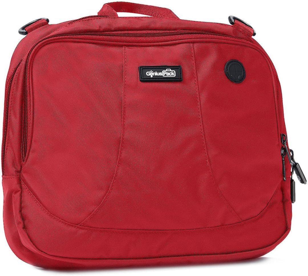 High Altitude Flight Bag -Patented Design Wraps Around Airplane Seat-Back Tray