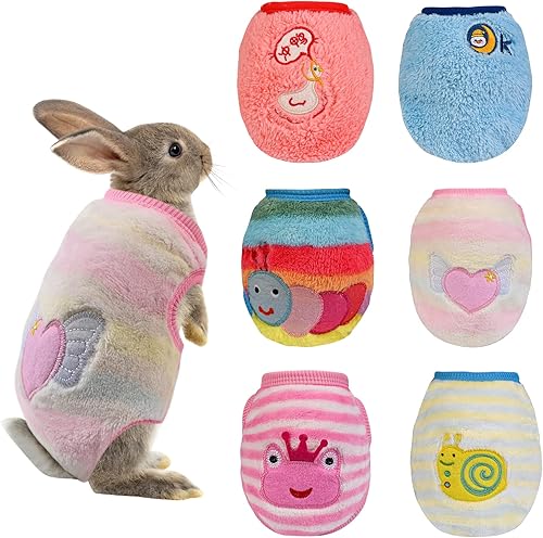 Suéteres para perros pequeños conejo gato conejo cobayas ropa de cachorro para Navidad invierno suéteres cálidos y lindos para mascotas suéter de