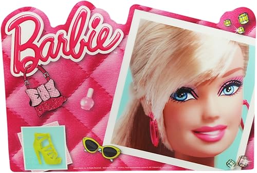 Miniatura 1 de Barbie, color rosa moda de verano holgraphic niños cena mantel individual