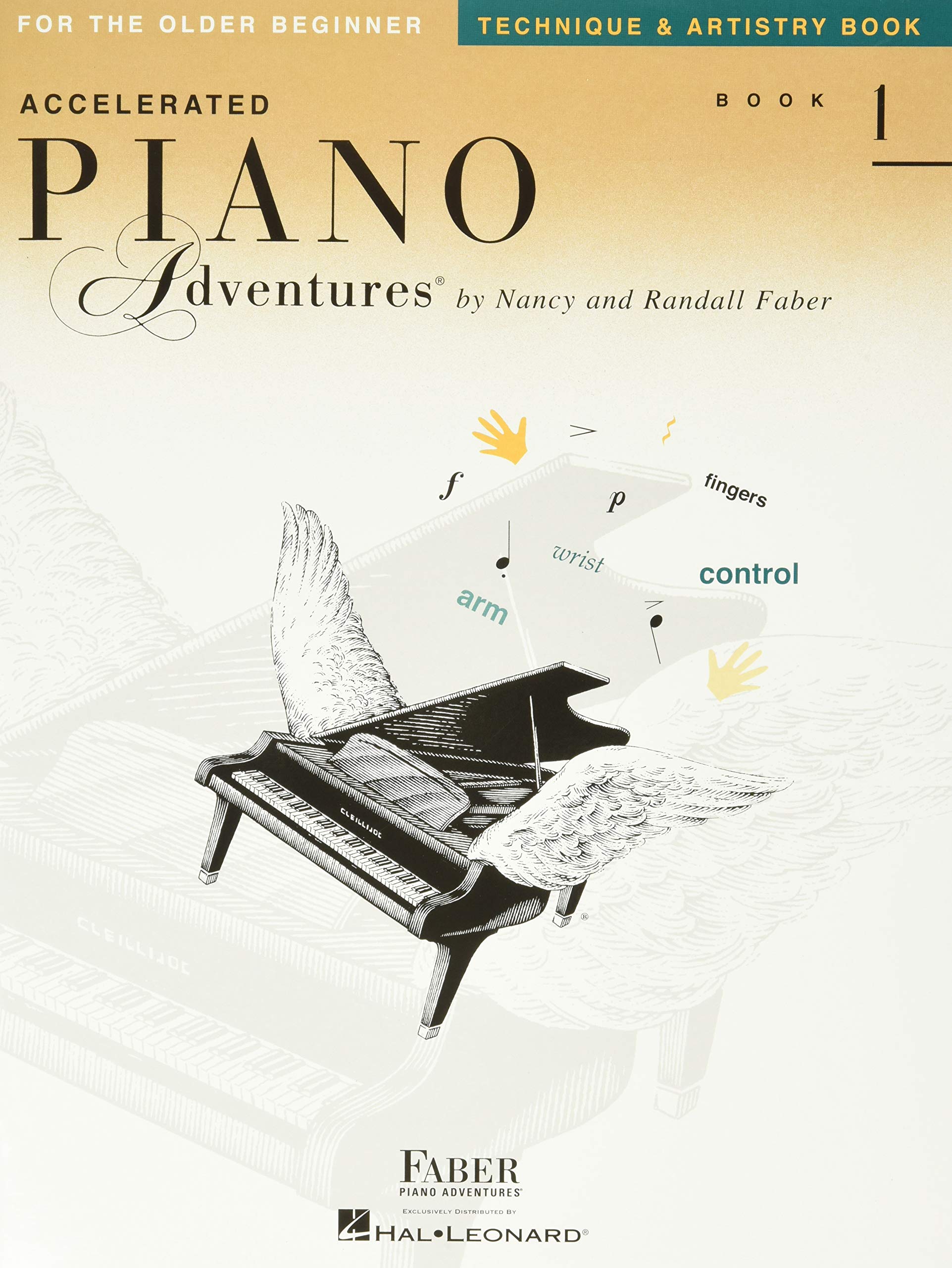 Faber Piano Adventures for the Older Beginner Tech Bk 1: Technique & Artistry Book 1