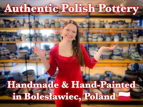 Miniatura 9 de Ceramika Artystyczna - Ceramika Artystyczna - Patrón rectangular de cerámica polaca Polonia hecho a mano en Boleslawiec Polonia + certificado de