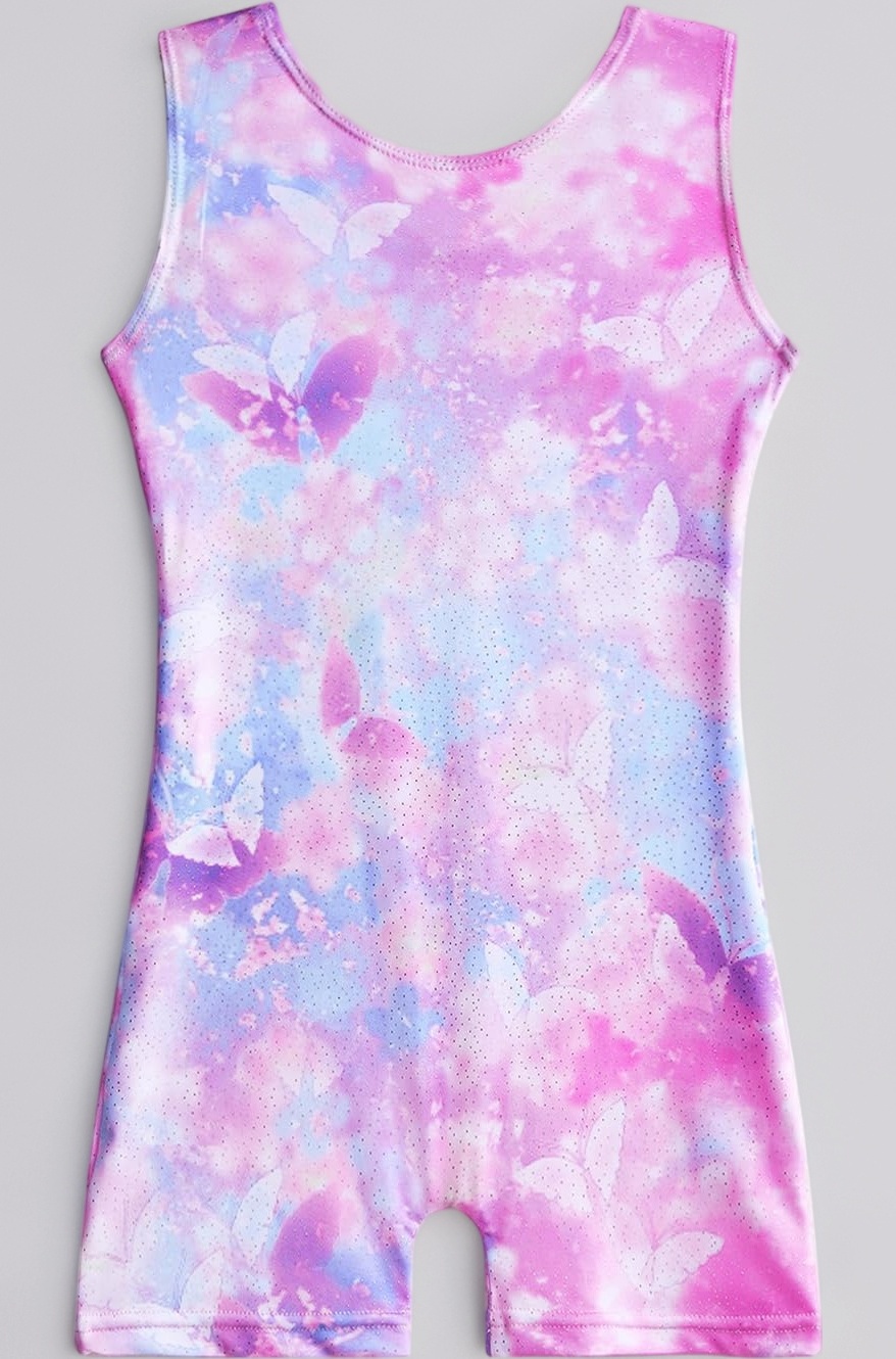 Gymnastics Leotards for Girls Toddler Kids Dance Outfits Sparkle Tumbling Biketards Unitard Unicorn Mermaid