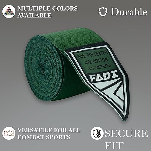 Miniatura 3 de Vendas elásticas de boxeo de 120 pulgadas y 180 pulgadas | Guantes de boxeo interiores estilo mexicano de 9.8 ft y 14.8 ft para hombres y mujeres,