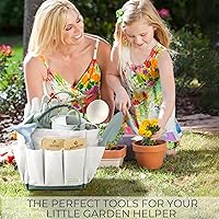 Vista 2 de ZICOTO El mejor juego de jardinería para niños: el juego de jardinería perfecto para niños pequeños con herramientas duraderas y seguras para una