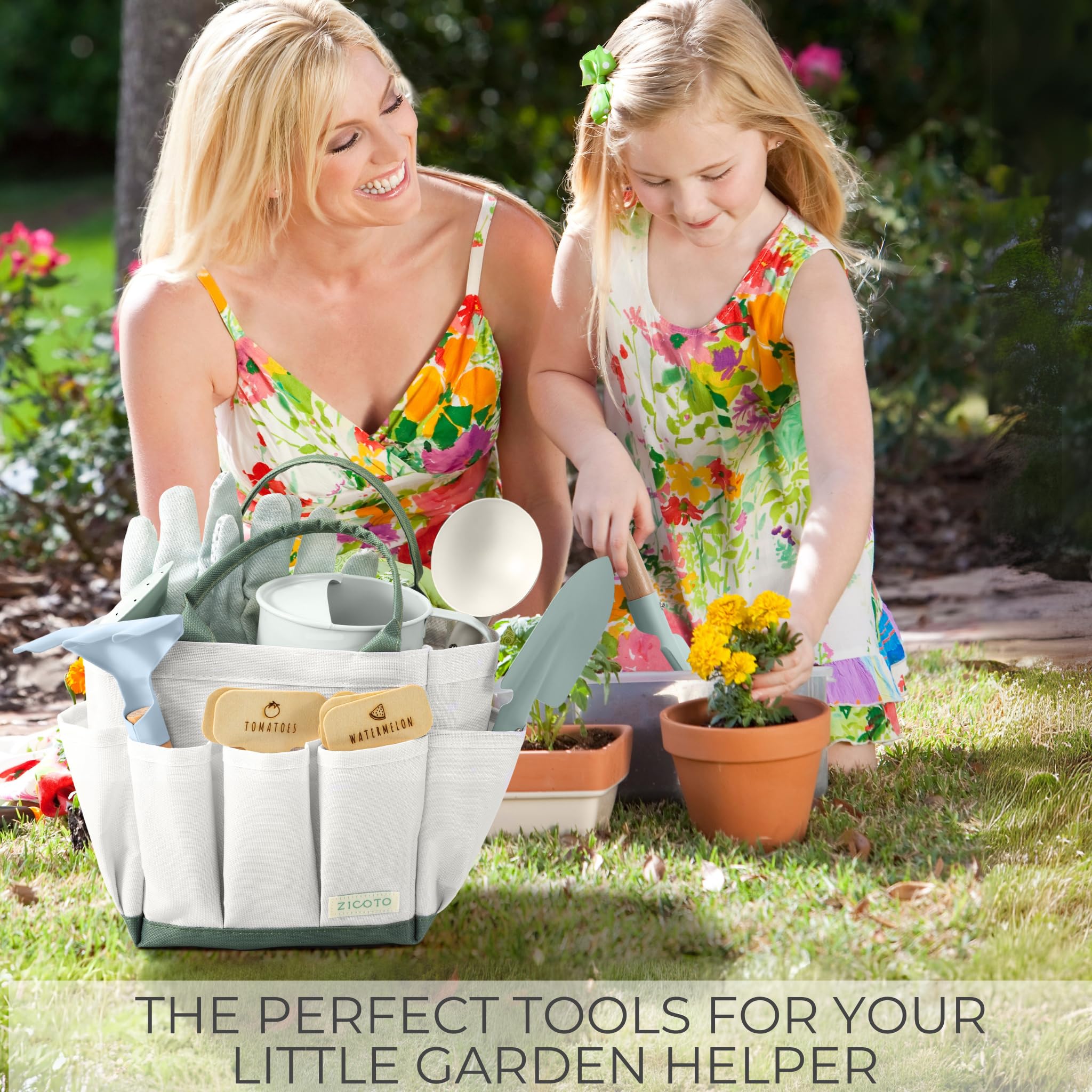 Amazon.com: The Ultimate Kids Gardening Set - Safe Toddler Tools