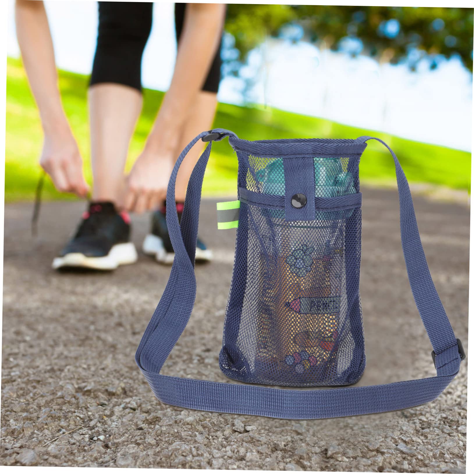 INOOMP 5stücke Portable Wasserflaschen-tragegurt Strapazierfähigem Mesh Verstellbar Und Leicht Für Sport Und Outdoor-aktivitäten