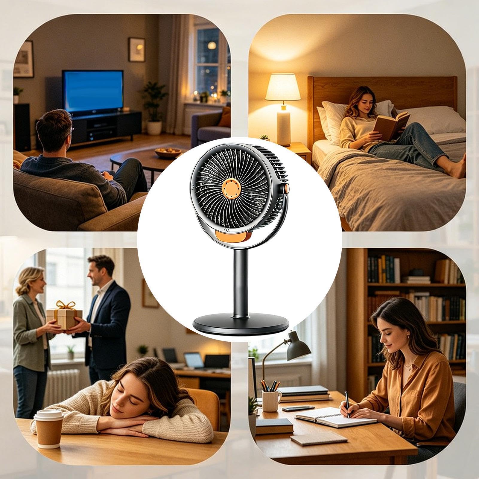 Ventilatore Oscillante Ventilatore a piantana regolabile, 3 velocità, | Grande Ventilatore Per Camera Da Stanza Casa Garage Ufficio Patio Negozio Bagno