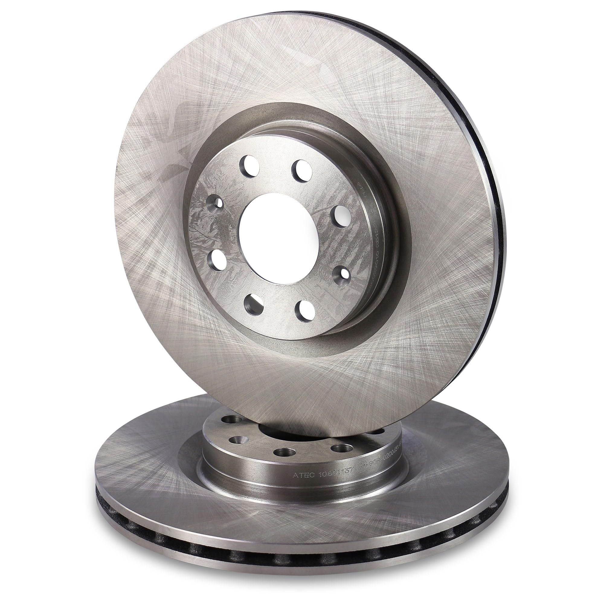 ATEC Germany Set Freni Asse Posteriore Completo Per ABARTH E FIAT GRANDE PUNTO (199_), Dischi 264mm E Pastiglie Bosch Con Certificazione ECE - 2