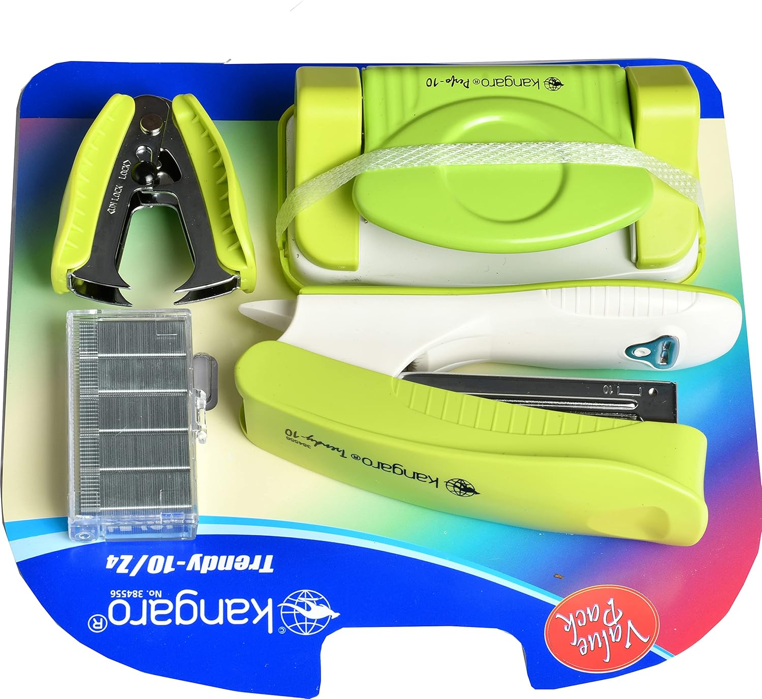 Kangaro Stationery Gift Set for Office & Home Trendy 10/Z4 Green Color