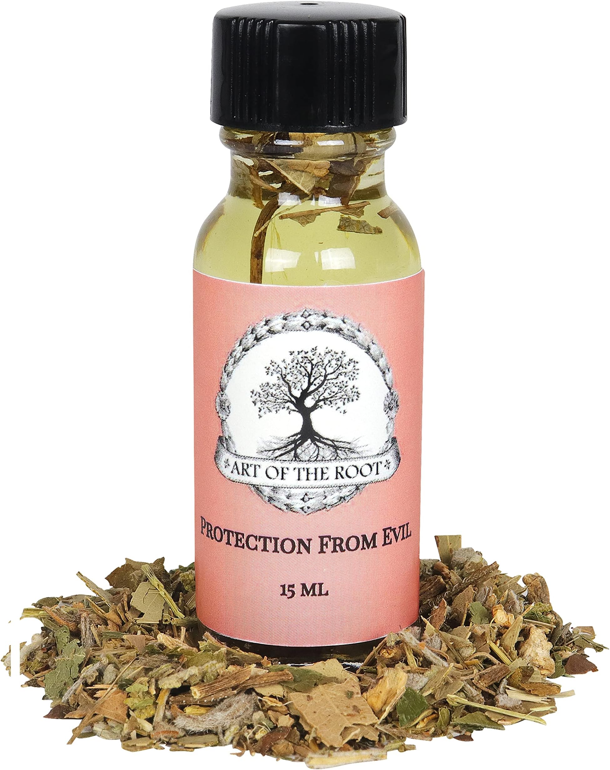 Protection from Evil Oil by Art of the Root | Handmade Oil |Conjure, Wiccan, Pagan, & Magick | Negative Energy & Psychic Attacks Rituals